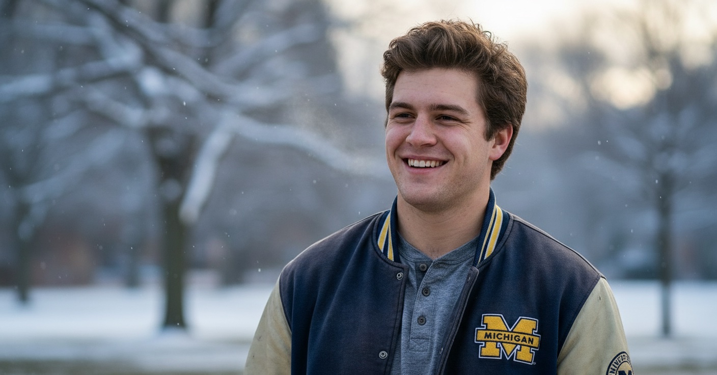 Supportive friend smile